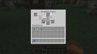 Brewing a potion of wind charging (Image via Mojang)